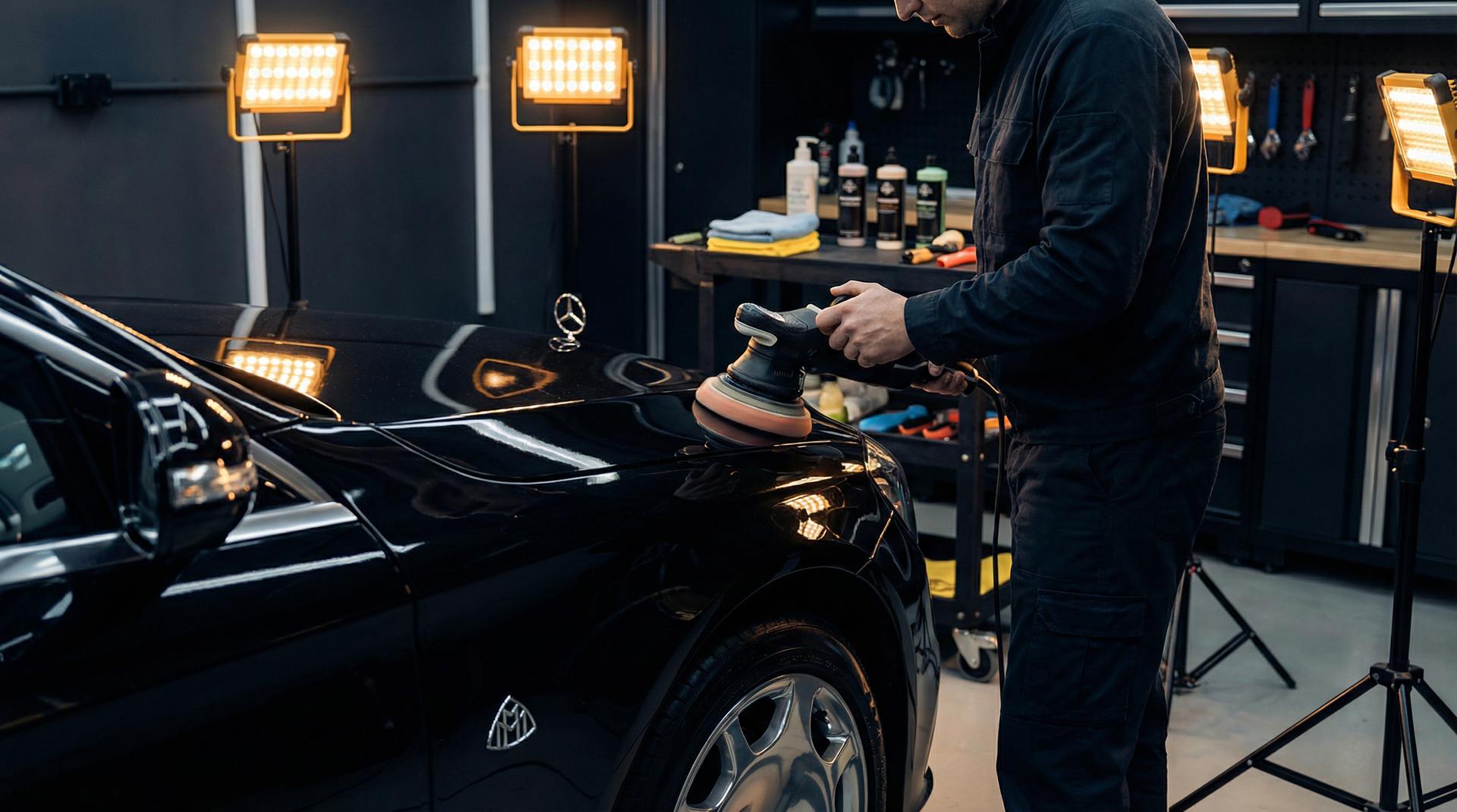 91视频-迈巴赫漆面修复视频教程