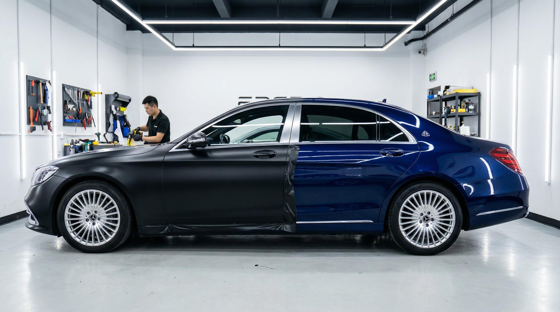 91视频-车身贴膜改色视频